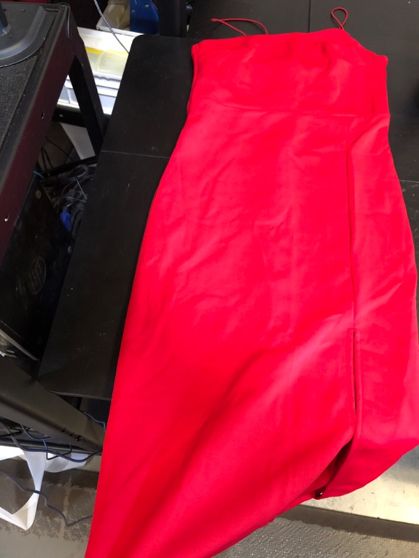 Photo 1 of WOMEN'S DRESS SIZE MEDIUM RED 