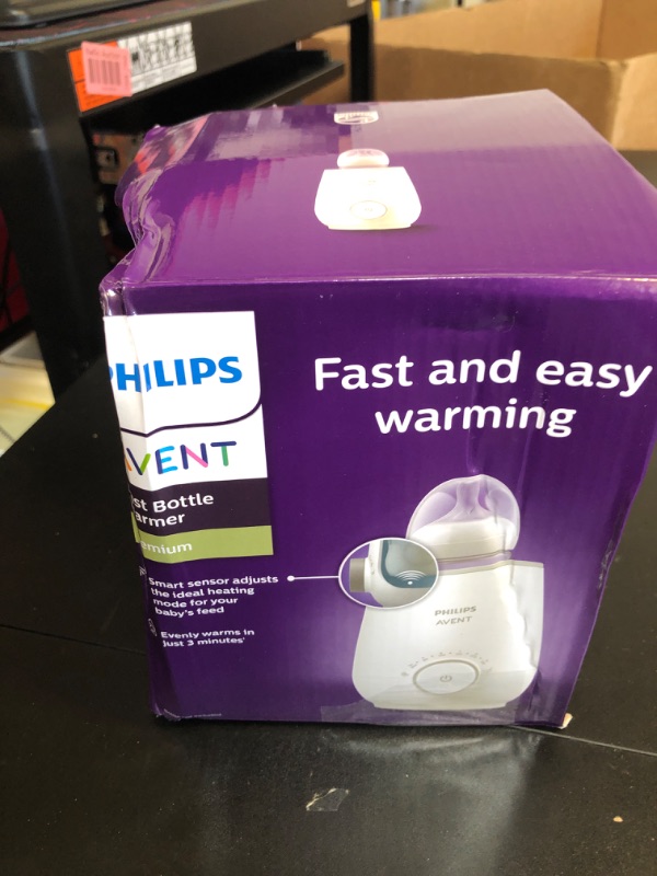 Photo 3 of Philips AVENT Fast Baby Bottle Warmer with Smart Temperature Control and Automatic Shut-Off, SCF358/00 Bottle Warmer Bottle Warmer Only