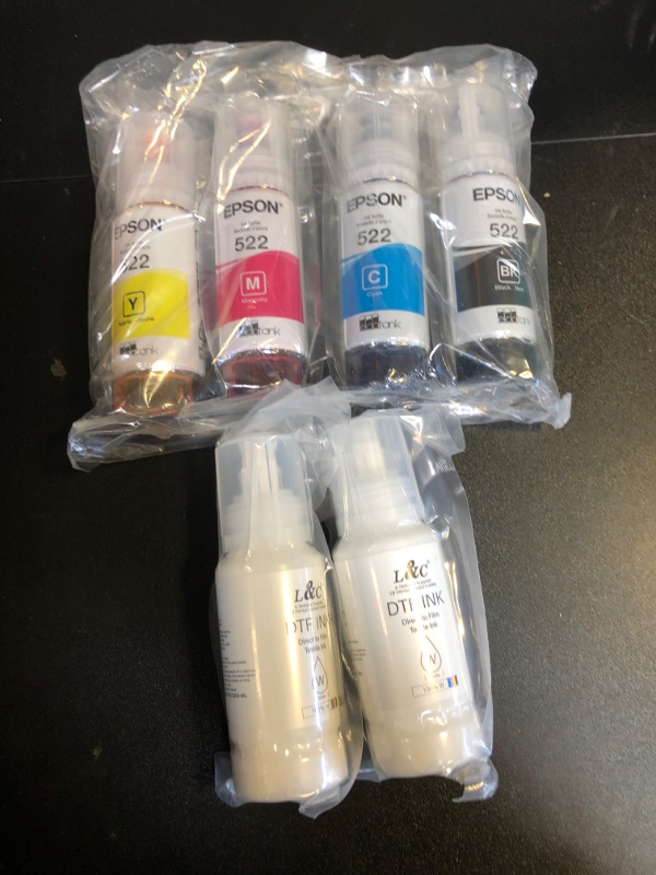 Photo 1 of DTF PRINTER  INK 