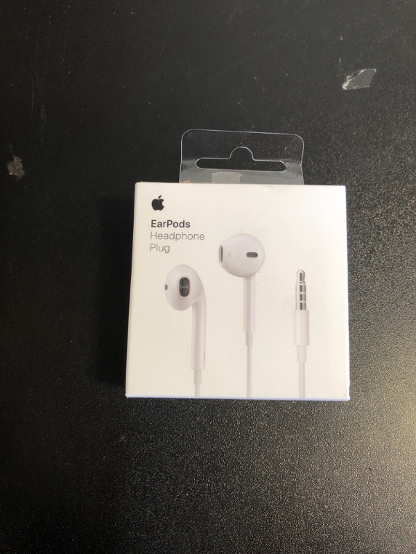 Photo 5 of Apple EarPods Headphones with 3.5mm Plug, Wired Ear Buds with Built-in Remote to Control Music, Phone Calls, and Volume
