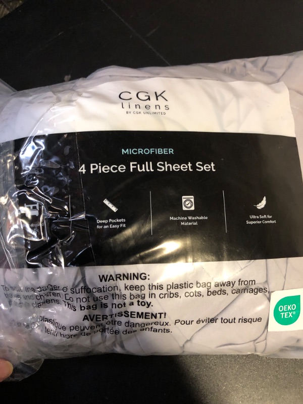 Photo 1 of  4PCS FULL SHEET SET (GREY)