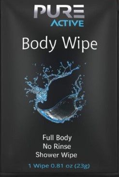 Photo 1 of PURE ACTIVE Shower Body Cleansing 7 PCS  individually wrapped Wipes
