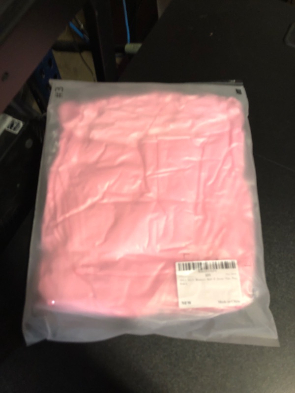 Photo 1 of WOMENS ZIP UP SWEATER 
SIZE SMALL (PINK)