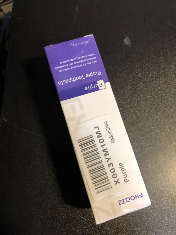 Photo 1 of Purple Toothpaste for Teeth Whitening, Color Corrector Purple Toothpaste, Purple Teeth Whitening Toothpaste, Teeth Whitener, Tooth Stains Removal, Enamel Safe Teeth Whitening Toothpaste EXP 4/8/2025
