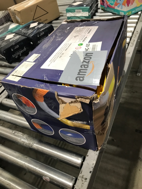 Photo 1 of Balance Beams for Kids Non-Slip Stepping Stones Obstacle Course Training Round balance Beam with Sensory Textured Surface and Slip Resistant Floor Rubber Edges Blue