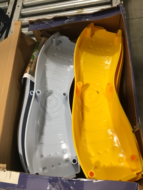 Photo 1 of Balance Beams for Kids Non-Slip Stepping Stones Obstacle Course Training Round balance Beam with Sensory Textured Surface and Slip Resistant Floor Rubber Edges Blue