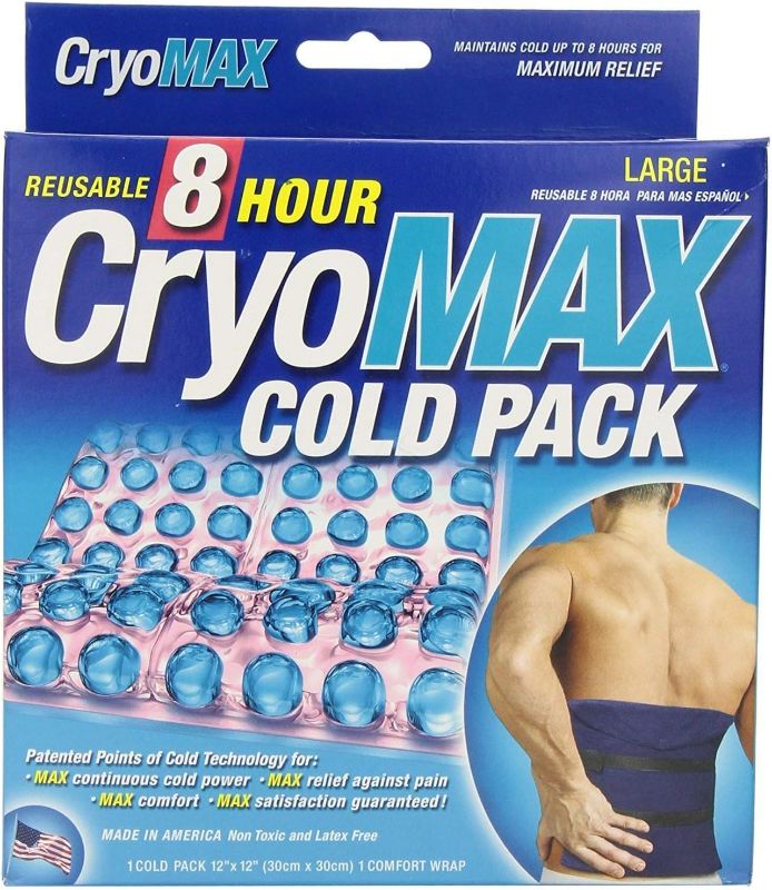 Photo 1 of Cryo-MAX Cold Pack 8 Hour Large 1 Each (Pack of 2)
