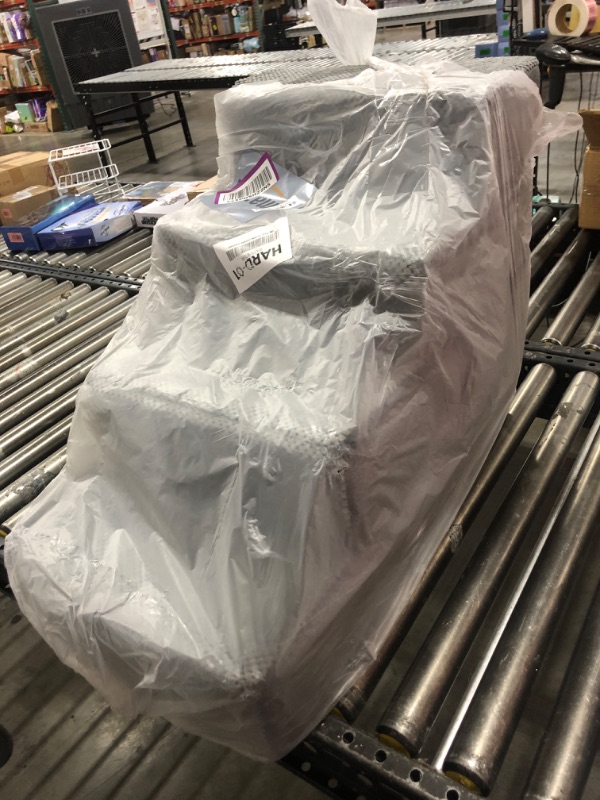 Photo 1 of EHEYCIGA Dog Stairs for Bed 18”H, 4-Step Extra Wide Dog Steps for High Bed, Pet Steps ( 28x15.7x20 )