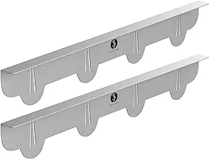 Photo 1 of 316 Stove Gap Covers Stainless Steel — Heat-Resistant Oven Gap Filler Seals Gaps Between Stovetop & Counter — Stove Gap Guards, Kitchen Stove Counter Cover — Easy to Clean Range Trim Kit