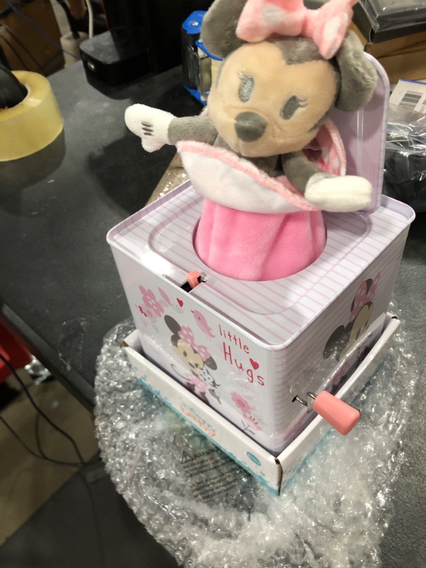 Photo 1 of Disney Baby Minnie Mouse Jack-in-The-Box - Musical Toy for Babies- Pink