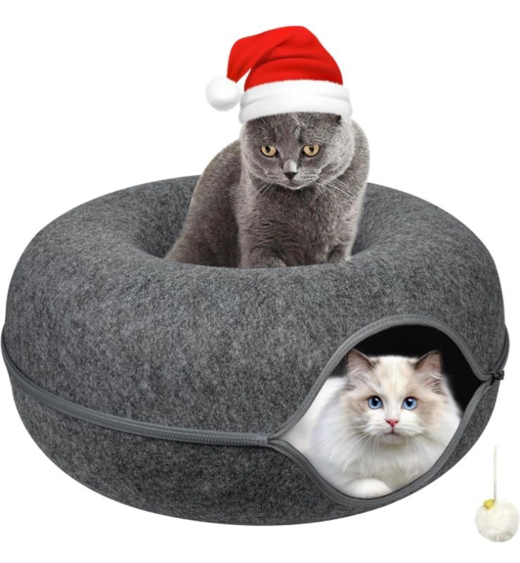 Photo 1 of Cat Tunnel Bed, Cat Cave Bed, Cat House for Pet 