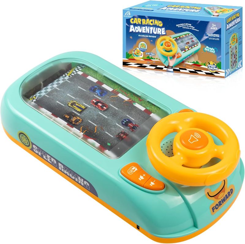 Photo 1 of Musical Steering Wheel Toys,  Car Game with Sound