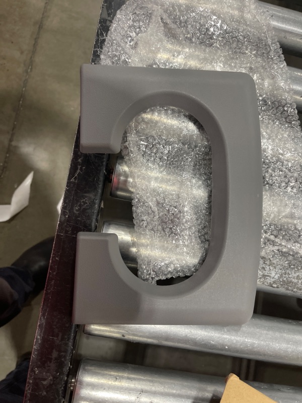 Photo 1 of Center Console Cup Holder Replacement Cup Pad Gray Compatible with Ford F-150 2004-2014, Bench Seat Console F150 Center Console Accessories (Gray) Gary