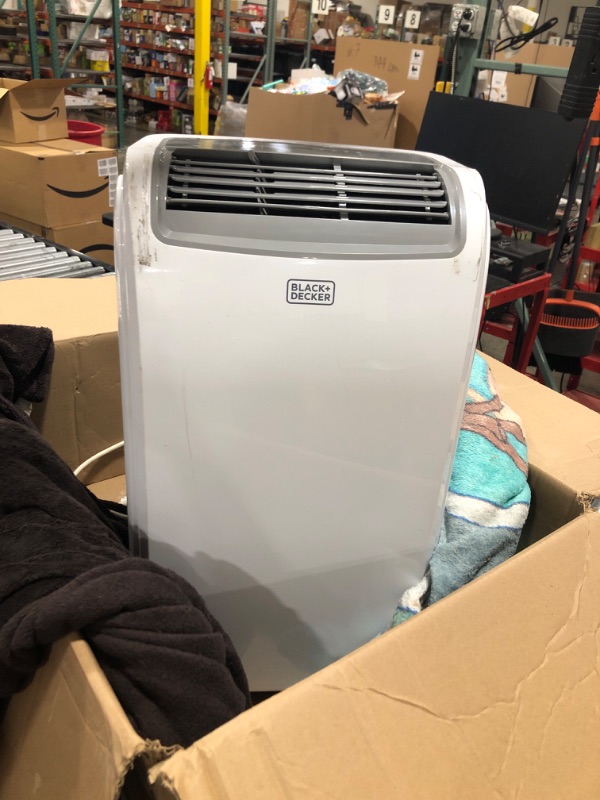 Photo 2 of BLACK+DECKER 12,000 BTU Portable Air Conditioner up to 550 Sq.Ft.  White
