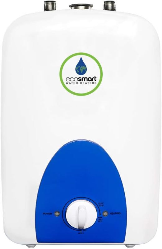 Photo 1 of Ecosmart ECO MINI 1 1.5-Gallon 120V Electric Mini Tank Water Heater,White
