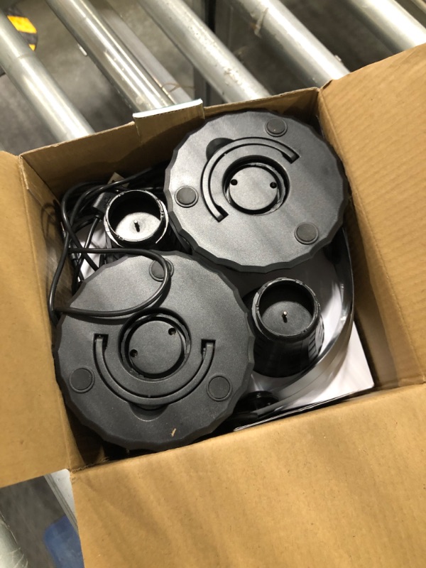 Photo 1 of Fly Fans for Tables Rechargeable, Fly Fans for Outdoor Tables USB, Fly Fans to Keep Flies Away by Soft Blades, 1800mah Food Fans for Camping, Picnic, Fishing, 4PCS, Black 4PCS Black