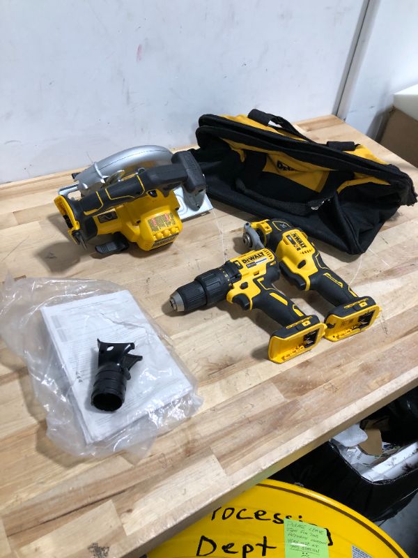 Photo 3 of **READ NOTES BEFORE PURCHASING ITEM** 
DEWALT 20V MAX Power Tool Combo Kit, 6-Tool Cordless Power Tool Set with 2 Batteries and Charger (DCK694P2)
