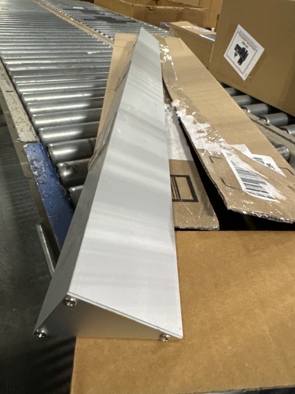 Photo 1 of 16 Inch Desk Receipt Holder, Silver Kitchen Slide Check Rack,Bill Orders Ticket Holder Tab Aluminium Display Rail for Restaurant Cafes Pubs Bars (Silver-16 inch)