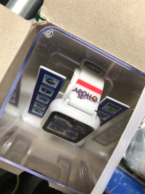 Photo 1 of Accutime Kids NASA Astronaut White Educational Learning Touchscreen Smart Watch Toy for Boys, Girls, Toddlers - Selfie Cam, Learning Games, Alarm, Calculator, Pedometer and More (Model: NAS4011AZ)