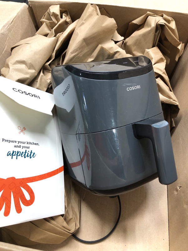 Photo 3 of ***SELLING AS PARTS NO RETURNS****
COSORI Air Fryer Compact 2.1Qt, Small Mini Airfryer that Easy to Use with 4-in-1 Reheat, Bake, Roast Function, 97% Less Oil, 30 In-App Recipes with Nutrition Facts, Nonstick & Dishwasher Safe Basket
