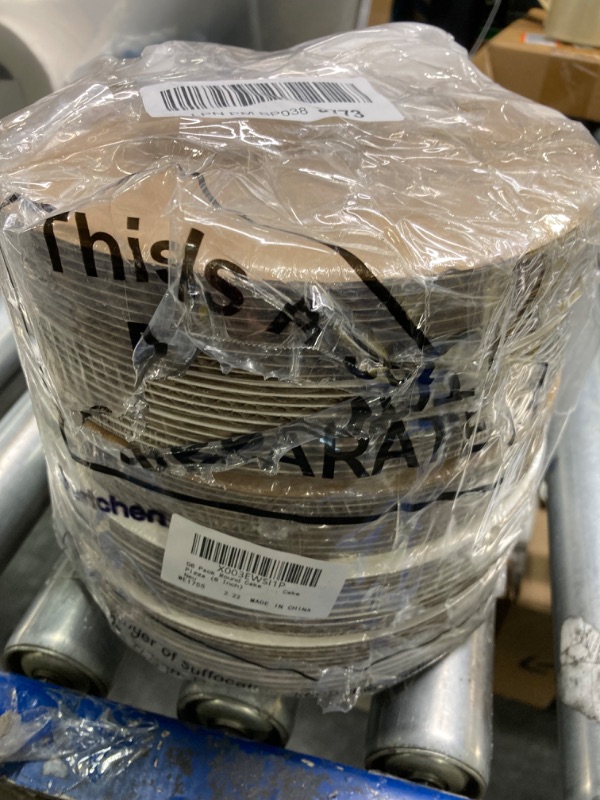 Photo 1 of 50 Pack Round Cake Boards Circle Cardboard Base Boards Grease Proof Cardboard Disposable for Baking Cake Pizza (8 Inch)