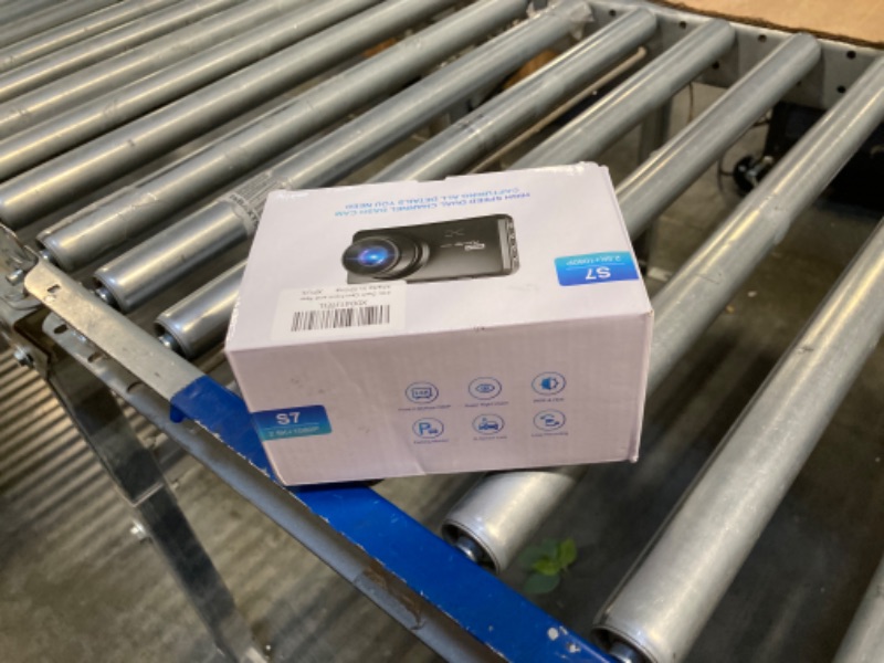 Photo 2 of ****USED*** S7 2.5K Dash Cam Front and Rear,64G SD Card,1600P+1080P FHD Dual Dash Camera for Cars,176°+160° Wide Angle,3.2'' IPS Screen Dashcam,G-Sensor,Loop Recording,WDR,Night Vision,24H Parking Monitor