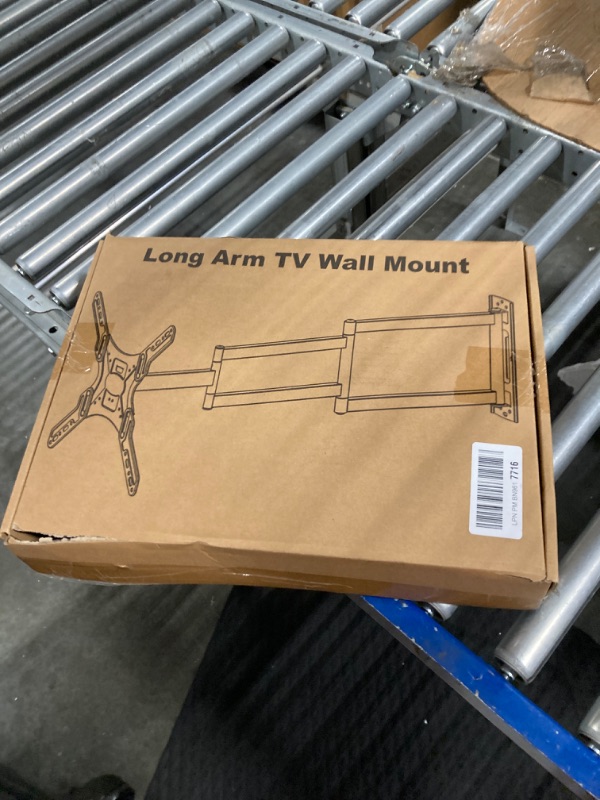 Photo 2 of ELIVED Long Arm TV Mount for Most 26-65 Inch TVs, Corner TV Mount with 37.4 inch Extension Arm, Swivel and Tilt Full Motion TV Bracket Max VESA 400x400mm, Holds up to 77 lbs.