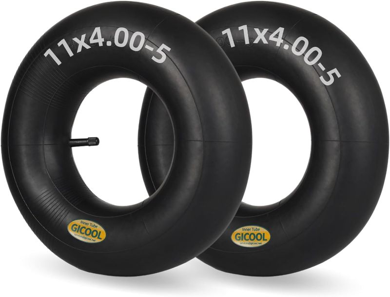 Photo 1 of 11x4.00-5 Replacement Inner Tube, 2 Pack