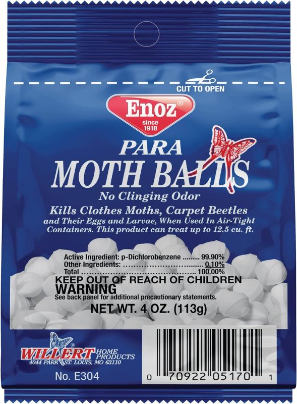 Photo 1 of 4oz Moth Balls