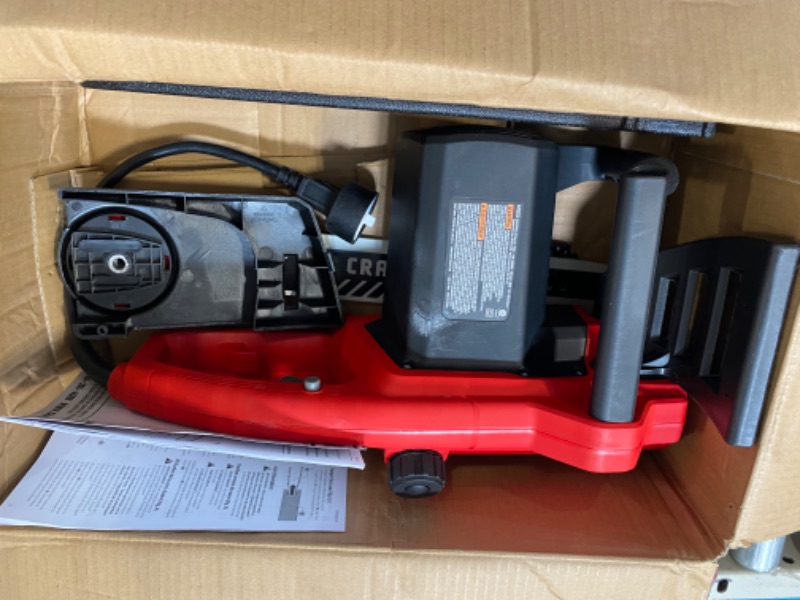 Photo 3 of CRAFTSMAN Electric Chainsaw, 16-Inch, 12-Amp (CMECS600)