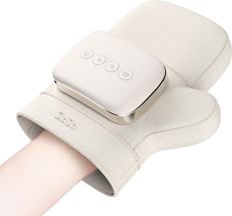 Photo 1 of *** MISSING PARTS***
 Hand Massager with Heat and Compression,Soothes Muscles and Joints,Vibration and Acupressure Massage for Palms and Fingers,Cordless Electric Hand Massager,PU Leather,Fully Wrapped Hand Design
