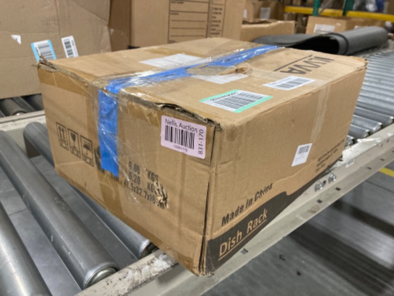 Photo 1 of Over Sink Dish Drying Rack (Expandable Height/Length) (31-39.5L x 12W x 34-38H inches) Snap-On Design Large Dish Drainer Stainless Steel Storage Counter Organizer 31 - 39.5L x 12W x 34 - 38H (inches)