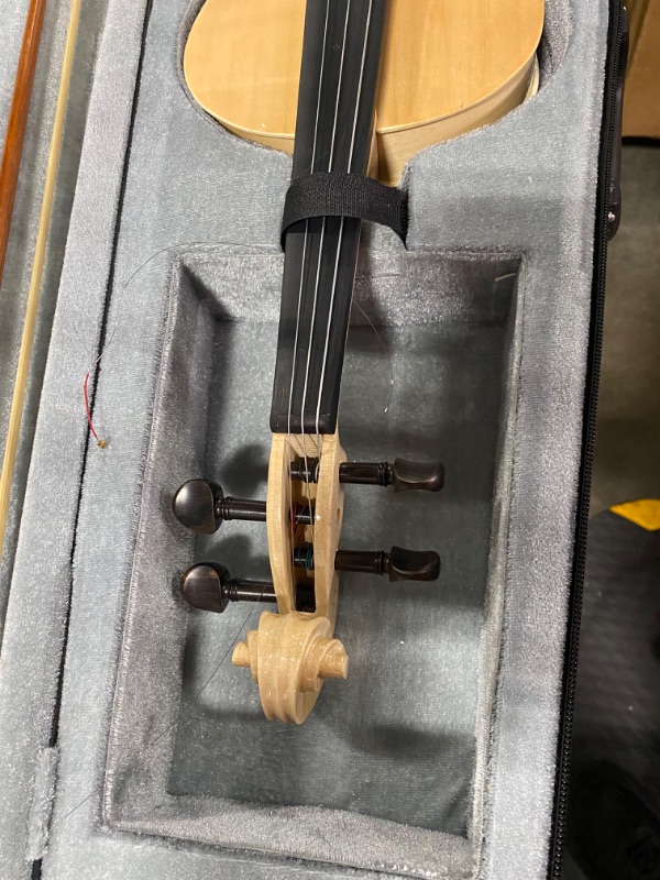 Photo 7 of Aliyes Distinctive Artistic Violin Set Designed for Beginners/Students/Kids/adults with Hard Case