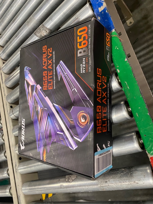 Photo 2 of GIGABYTE B650 AORUS ELITE AX V2 (AM5/ LGA 1718/ AMD/ B650/ ATX/ 5-Year Warranty/ DDR5/ Triple M.2/ PCIe 5.0/ USB 3.2 Gen2X2 Type-C/WiFi 6E/ 2.5GbE LAN/Q-Flash Plus/EZ-Latch/Motherboard)