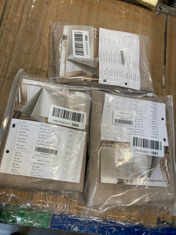 Photo 1 of BUNDLE OF CURTAINS, SET OF 3, NO RETURNS