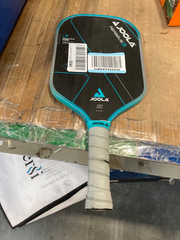 Photo 2 of ***DIFF COLOR***
JOOLA Ben Johns Perseus Pickleball Paddle with Charged Surface Technology for Increased Power & Feel - Fully Encased Carbon Fiber Pickleball Paddle w/Larger Sweet Spot - USAPA Approved.
