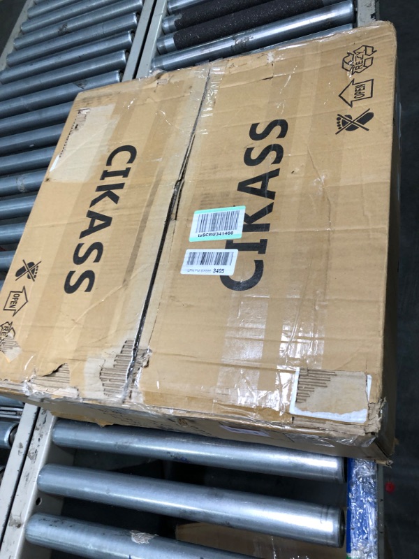 Photo 1 of Ceiling Fan with Lights Dimmable LED Reversible Blades Timing with Remote Control, 5 Invisible Blades Semi Flush Mount Low Profile Fan (21.5in, Black) 21.5in Black