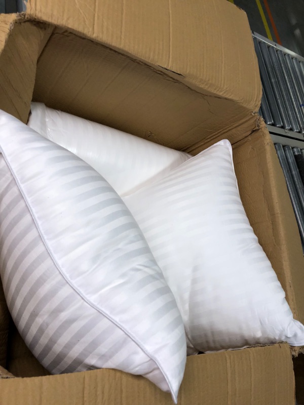 Photo 3 of ****USED** COZSINOOR King Size Bed Pillows for Sleeping: Hotel Quality, Set of 2 - Down Alternative Microfiber Filled for Back, Stomach, Side Sleepers, Breathable, and Skin-Friendly