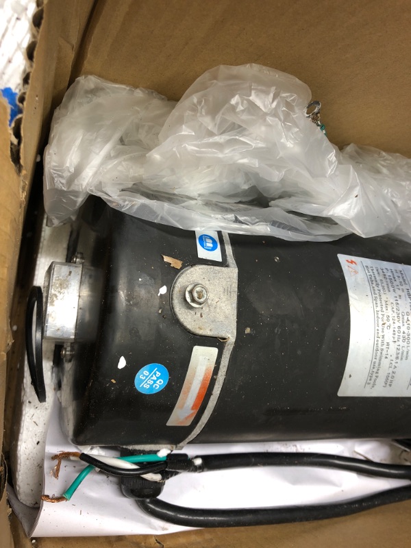 Photo 7 of ****USED*** Pool Pump Above Ground/Inground, 2 HP 6900GPH Powerful Selfpriming Pool Pumps for 15,000-31,000 Gallons Pools, Dual Voltage Swimming Pool Pump with Strainer Basket & Drain Plug (2.0HP)