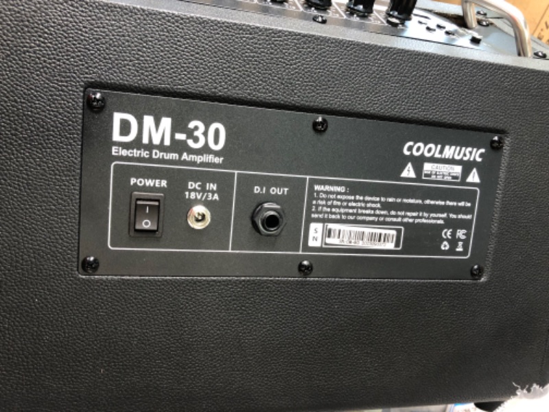 Photo 4 of ***USED***PARTS ONLY**SOLD AS IS**NO RETURNS**ALL SALES ARE FINAL****Coolmusic Keyboard AMP 30W Personal Monitor Amplifier Electric Drum Amplifier Speaker