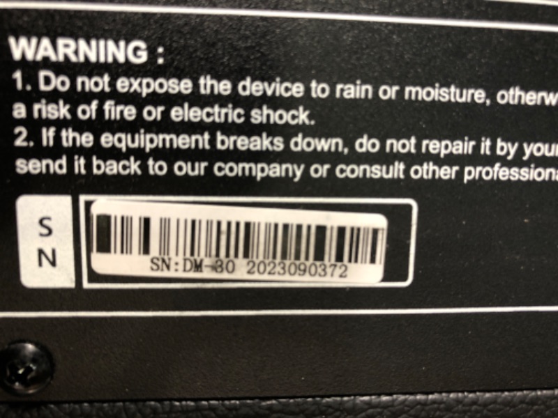 Photo 5 of ***USED***PARTS ONLY**SOLD AS IS**NO RETURNS**ALL SALES ARE FINAL****Coolmusic Keyboard AMP 30W Personal Monitor Amplifier Electric Drum Amplifier Speaker