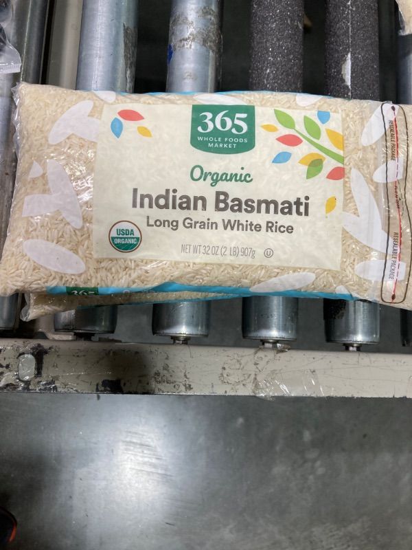 Photo 2 of ***3 pack****365 by Whole Foods Market, Organic White Basmati Indian Rice, 32 Ounce 2 Pound (Pack of 1)