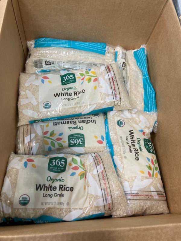 Photo 2 of ***8 pack****365 by Whole Foods Market, Organic Long Grain White Rice, 32 Ounce