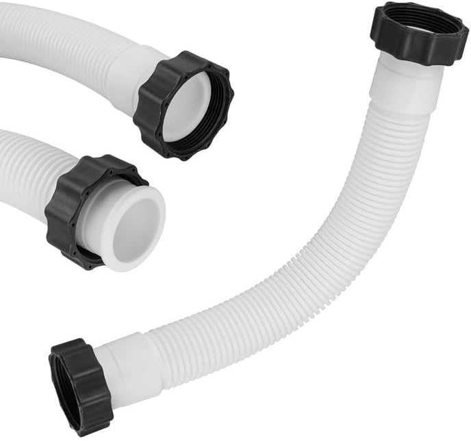 Photo 1 of 11388 Pool Sand Filter Pump Hose, 14" Short Pool Hose for Intex Sand Filter Pumps & Saltwater Systems, Above Ground Pools Filter Replacement Parts
