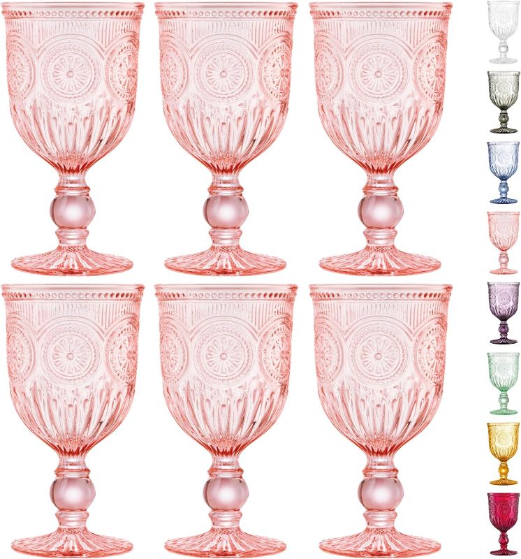 Photo 1 of  Pink Wine Glass