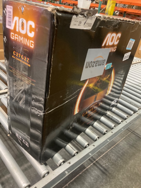 Photo 1 of ***SOLD AS PARTS*** 
AOC C24G1A 24" Curved Frameless Gaming Monitor, FHD 1920x1080, 1500R, VA, 1ms MPRT, 165Hz (144Hz supported), FreeSync Premium, Height adjustable Black
