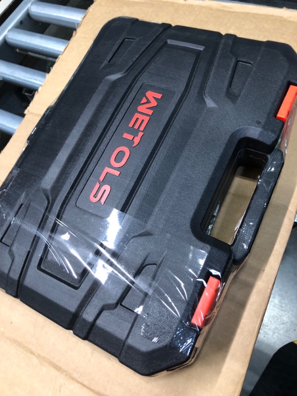 Photo 1 of WETOLS 3 in 1 Rivet Nut Tool, Rivet Gun, Reamer Set, Professional Rivet Gun Kit with 5 Rivet Heads and 6 Metric & SAE Mandrels, Hand Riveter Tool with 50 Rivets and 60 Rivet Nuts, Sturdy Case, WE-890
