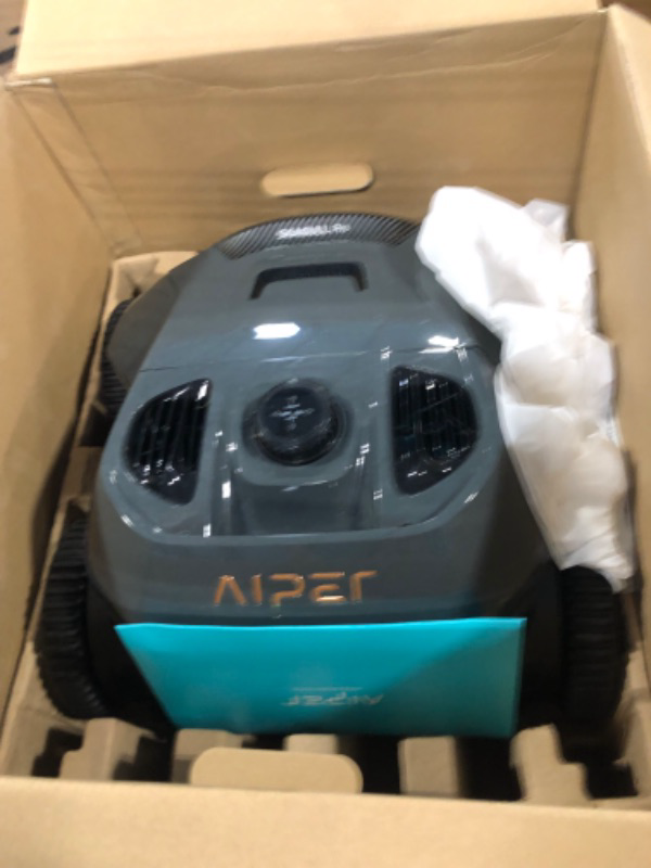 Photo 3 of AIPER Seagull Pro Cordless Robotic Pool Cleaner, Quad-Motor Powerful Pool Vacuum for In-Ground Pools, Smart Navigation Pool Vacuum Cleaner Lasts up to 150 Mins, Floor, Wall and Water Line Cleaning