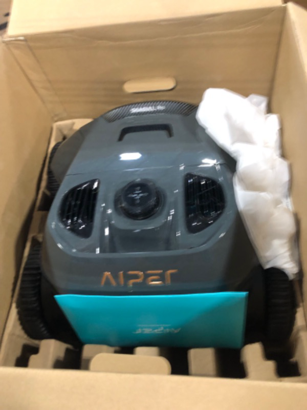 Photo 1 of AIPER Seagull Pro Cordless Robotic Pool Vacuum Cleaner, Wall Climbing Pool Vacuum Lasts up to 150 Mins, Quad-Motor System, Smart Navigation, Ideal for In-Ground Pools up to 1,600 Sq.ft