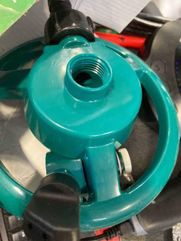 Photo 1 of ****USED** Garden Sprinkler, Adjustable 360 Degree Rotation Lawn Sprinkler, Large Area Coverage, Multipurpose Yard Sprinklers for Plant Irrigation and Kids Playing
